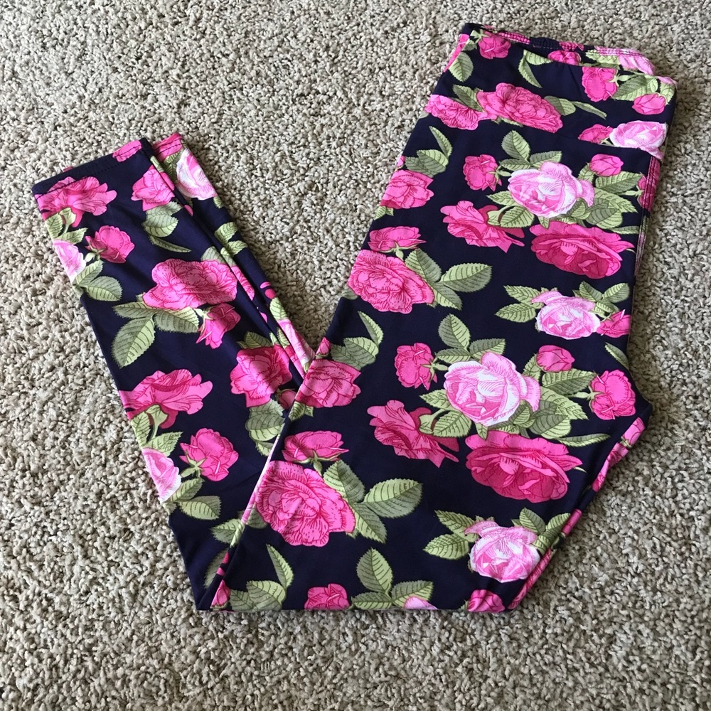 Floral leggings